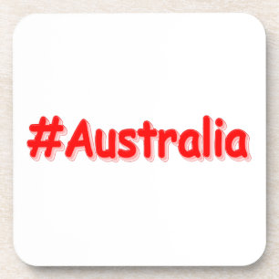 Dessous-de-verre "#Australia" Cute Design. Buy Now