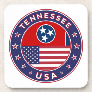 Dessous-de-verre Autocollant Tennessee, étui téléphonique, sac four