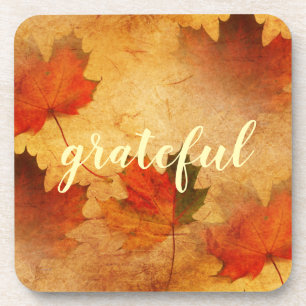 Dessous-de-verre Automne Thanksgiving vacances sur mesure