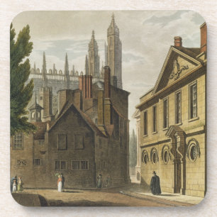 Dessous-de-verre Avant de trinité Hall, Cambridge, 'du Histor