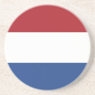 Dessous de verre avec drapeau de Pays-Bas