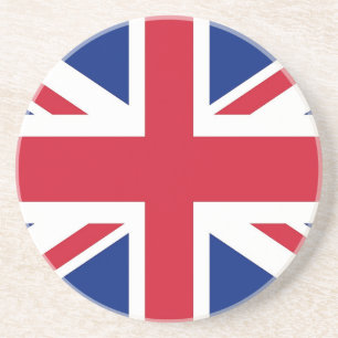 Dessous de verre avec drapeau du Royaume-Uni