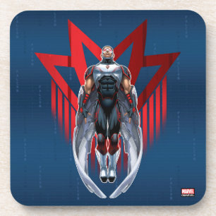Dessous-de-verre Avengers Classiques   Insigne Icône Falcon
