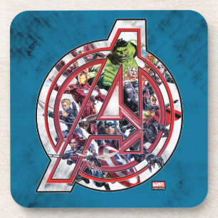 Dessous-de-verre Avengers Classiques Logo Intérieur Avengers
