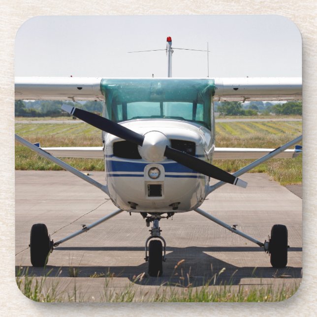 Dessous-de-verre Avion léger Cessna (Devant)