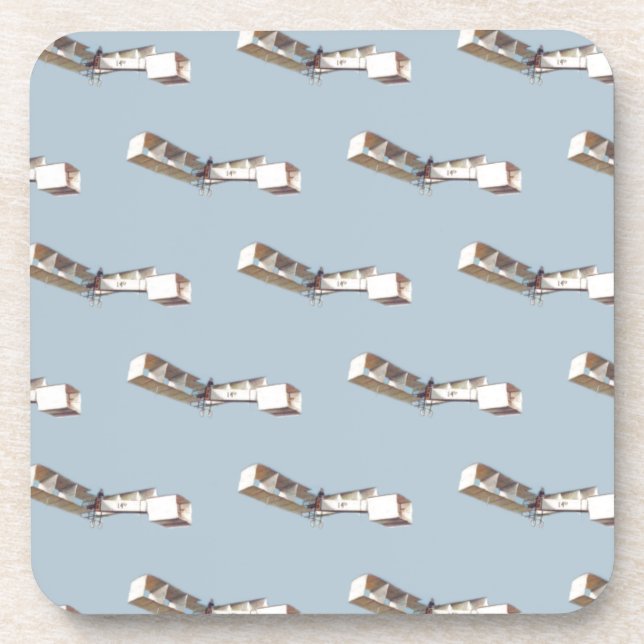 Dessous-de-verre Avion Santos-Dumont 14 Bis (Devant)