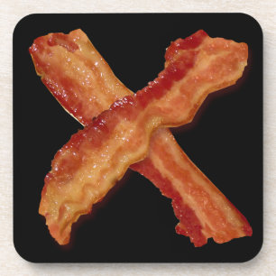 Dessous-de-verre Bacon X O X LOVE
