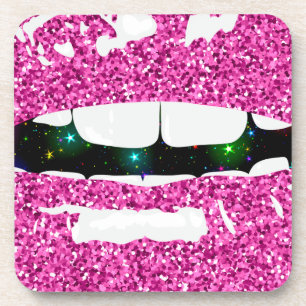 DESSOUS-DE-VERRE BAISER SCINTILLANT