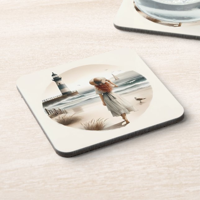 Dessous-de-verre Balade Phare (Côté gauche)