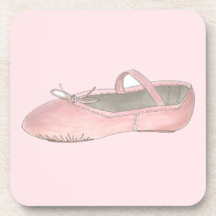 Dessous-de-verre Ballet rose Chaussure Chaussure Chaussure Danse En