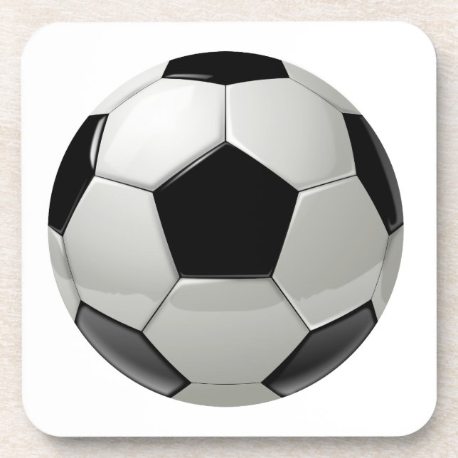 Dessous-de-verre Ballon de football du football (Devant)