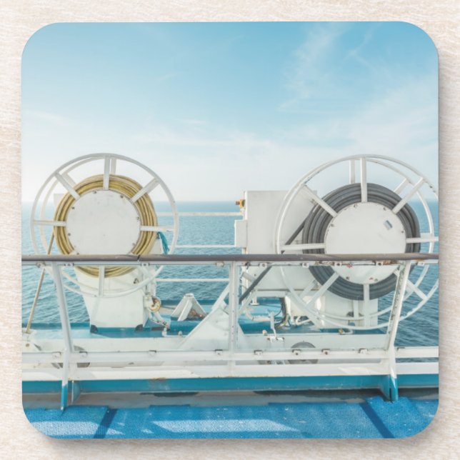 Dessous-de-verre Balustrade d'un bateau de croisière (Devant)