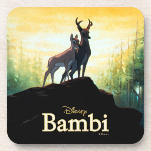 Dessous-de-verre Bambi & Faline sur Cliff