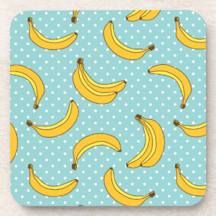 Dessous-de-verre Bananes et points de Polk