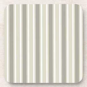 Dessous-de-verre Bande de bonbons beige