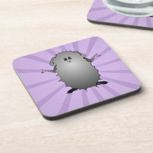 Dessous-de-verre Bande dessinée Abyssinian Guinea Pig