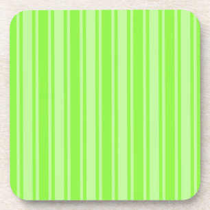 Dessous-de-verre Bandes de bonbons vert citron