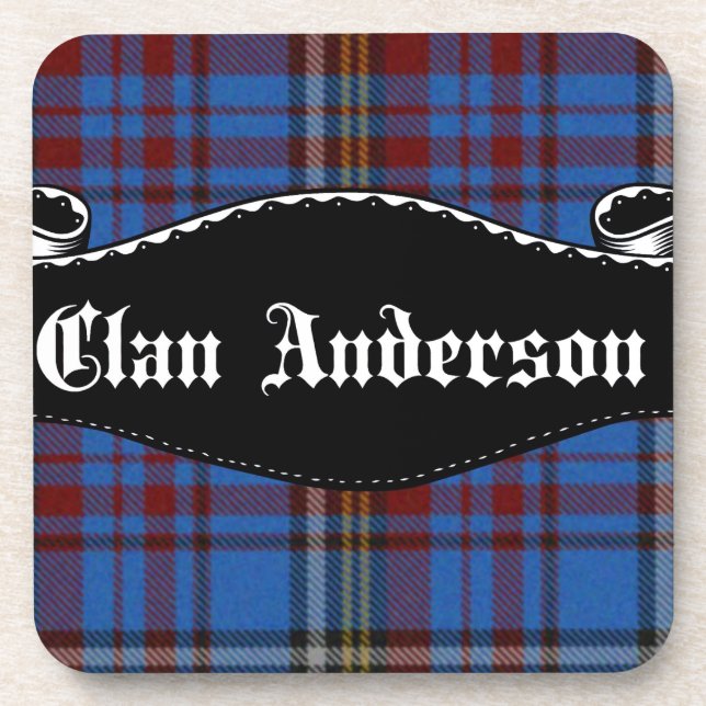 Dessous-de-verre Bannière du clan Anderson (Devant)