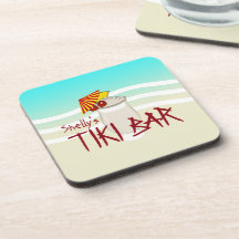 Barre Tiki du nom personnalisé