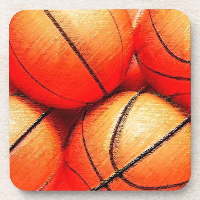 Dessous-de-verre Basket-ball (Devant)
