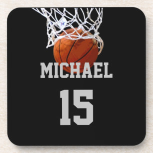 Dessous-de-verre Basket-ball Votre nom