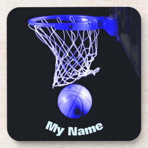 Dessous-de-verre Basket-ball Votre nom