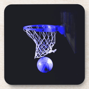 Dessous-de-verre Basket bleu