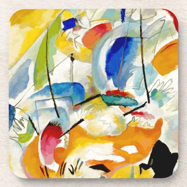 Dessous-de-verre Bataille maritime de Kandinsky 1913 (Devant)