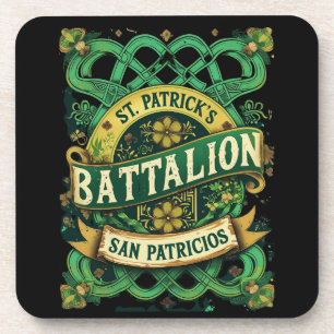 Dessous-de-verre Bataillon historique de Saint-Patrick Crâne celtiq