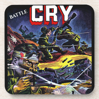 Dessous-de-verre Battle Cry 07 War Vintage Comics