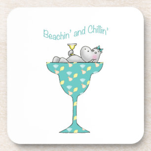 Dessous-de-verre Beachin' et chillin'
