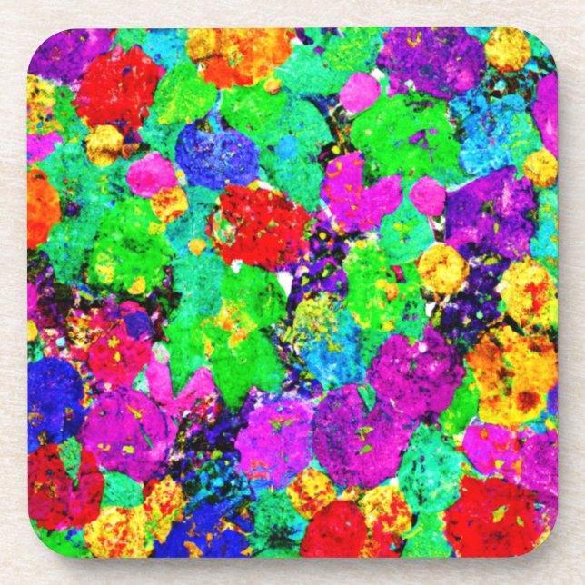 Dessous-de-verre Beau Design Fleur. Commandez dès maintenant  (Devant)