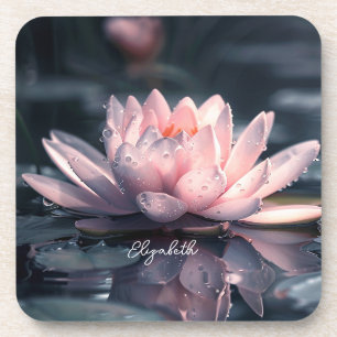 Dessous-de-verre Beau lac de lotus