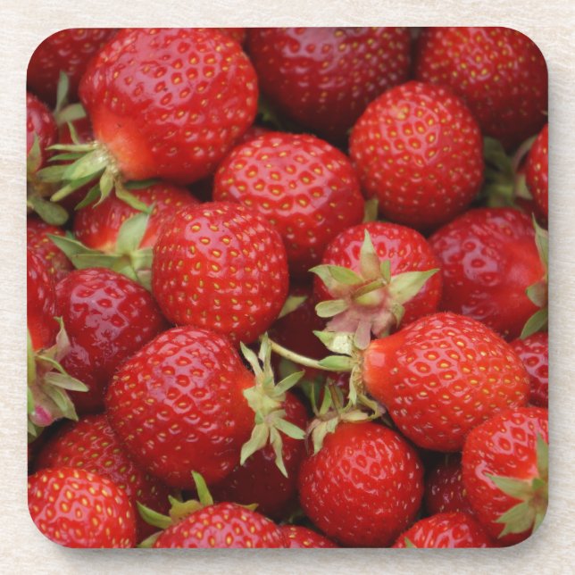 Dessous-de-verre Beaucoup de fraises (Devant)