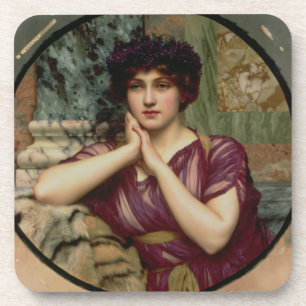 Dessous-de-verre Beauty classique, 1901 (huile sur la toile)
