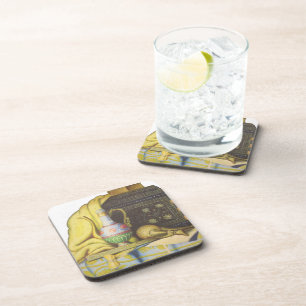 Dessous-de-verre Beaux artefacts égyptiens : Secrets des pharaons