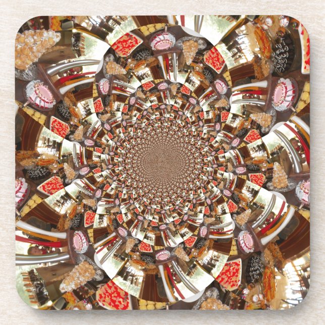 Dessous-de-verre Beaux gâteaux et desserts (Devant)