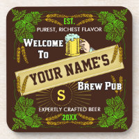 Beer Brewpub Hops / Barley Bienvenue :Personnalisé