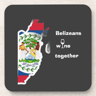 Dessous-de-verre Belizeans Wine Together Shirt
