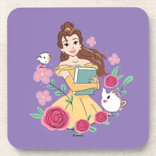 Dessous-de-verre Belle & Amis Bookish Blooms