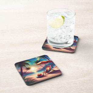 Dessous-de-verre belle plage