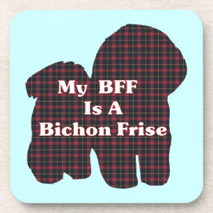 Dessous-de-verre Bichon Frise BFF