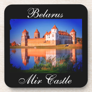 Dessous-de-verre Biélorussie Mir Château Architecture Nature Montag