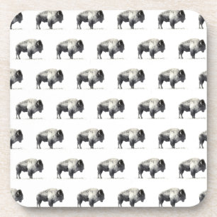 Dessous-de-verre Bison américain