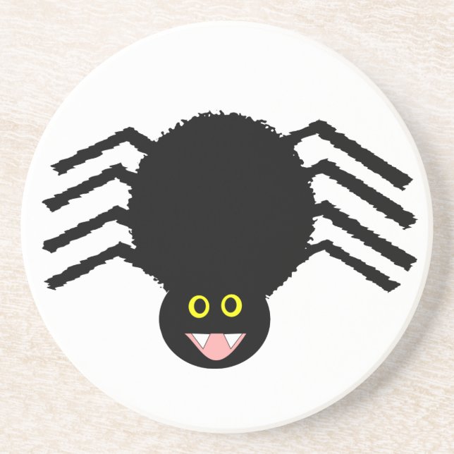 Dessous de verre Black Spider (Devant)