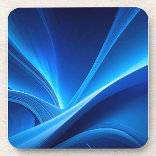 Dessous-de-verre bleu