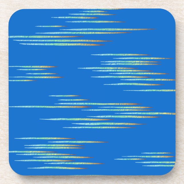 Dessous-de-verre bleu clair (Devant)