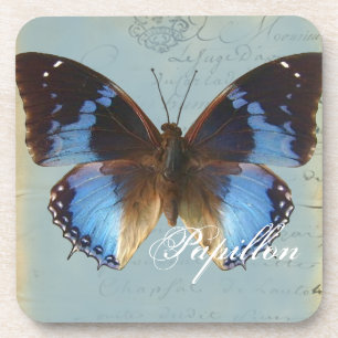 Dessous-de-verre Bleu de Papillon