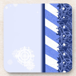 Dessous-de-verre Bleu d'hiver