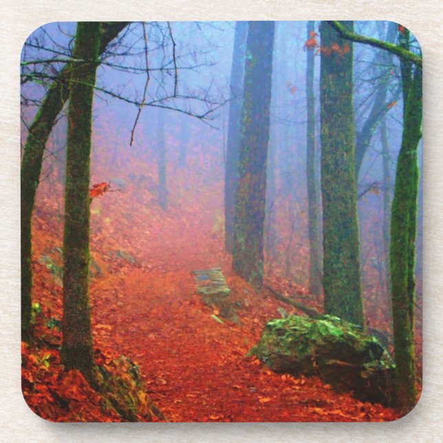 Dessous-de-verre Blue fog (Devant)